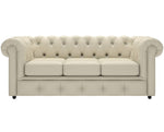 Andover sofa 3 osobowa klasyczny kość słoniowa