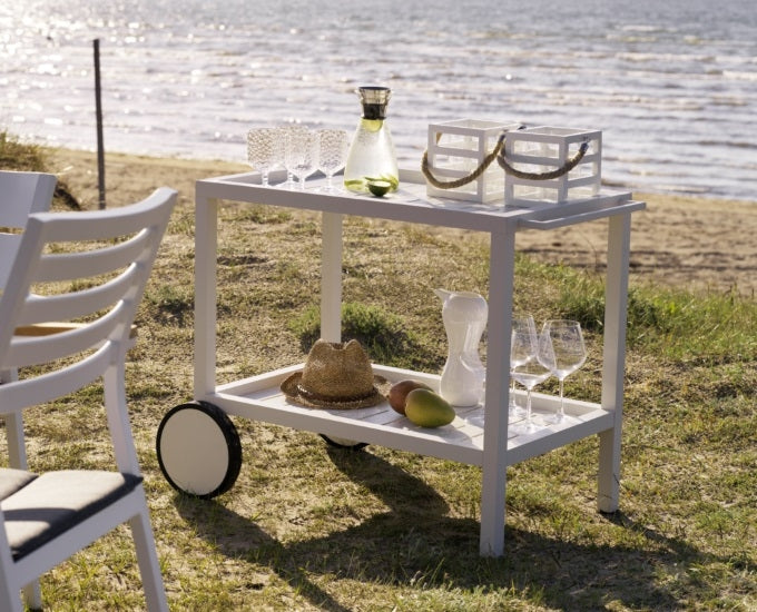 Aluminiowy wózek na napoje