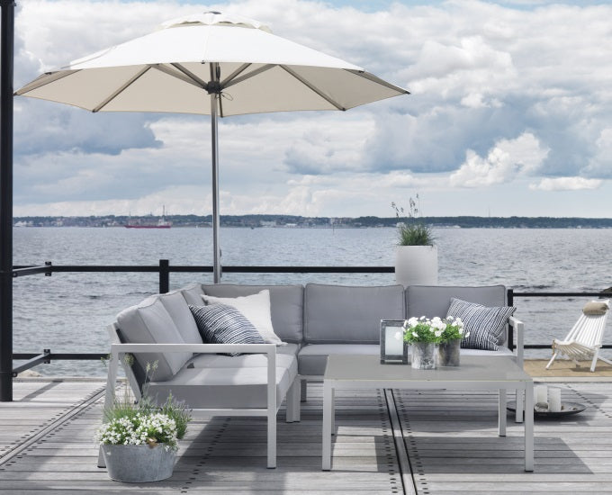 Antibes moduły końcowe białe