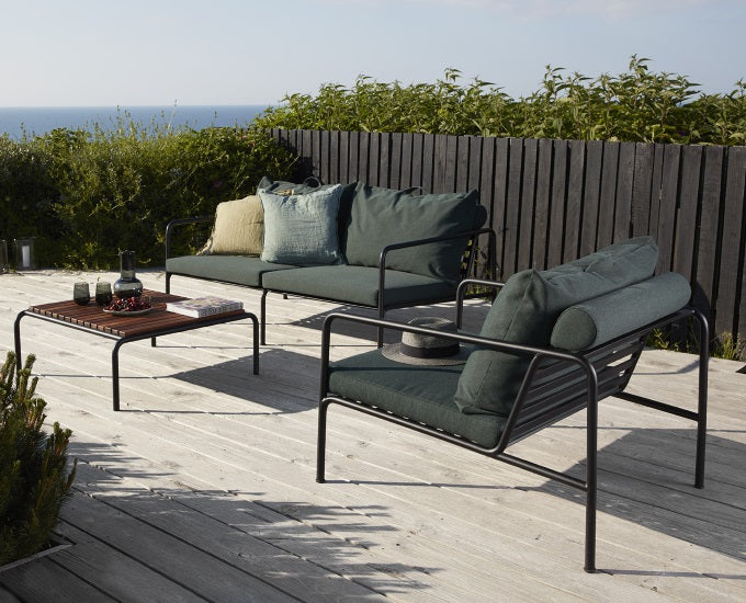 Avon sofa zielona