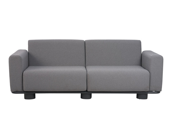 Bolster szara sofa tapicerowana