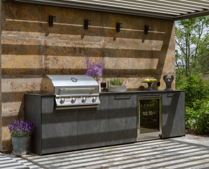 kuchnia ogrodowa z grillem Bull