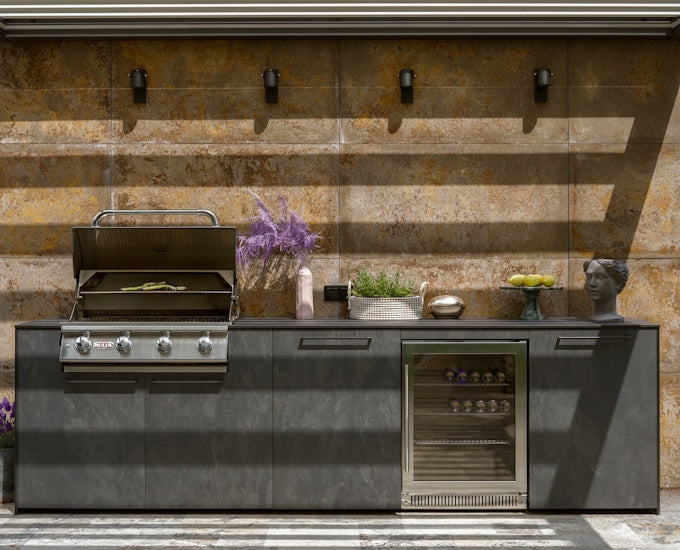 kuchnia ogrodowa z grillem Bull