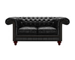 sofa Chichester klasyczny czarny