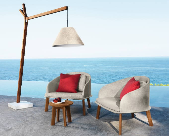 Cleo teak lampa tarasowa
