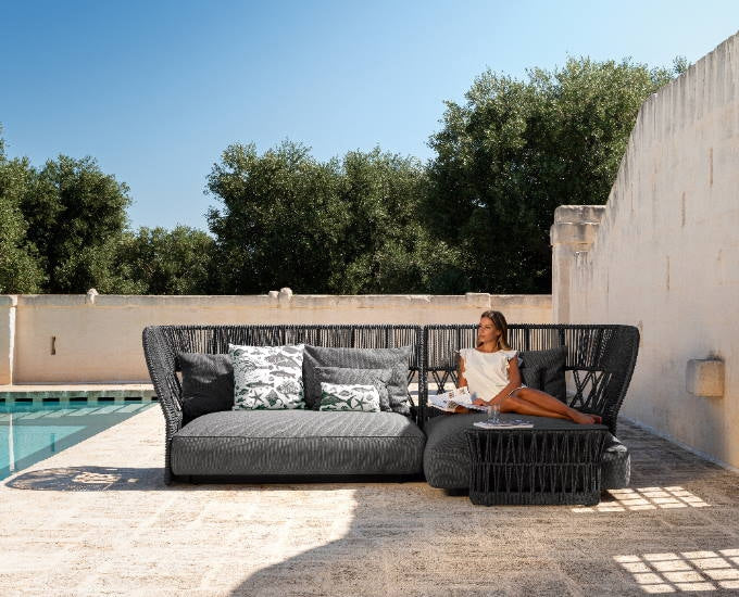Cliff Deco plecione grafit