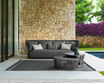 Cliff Talenti sofa pleciona grafitowa