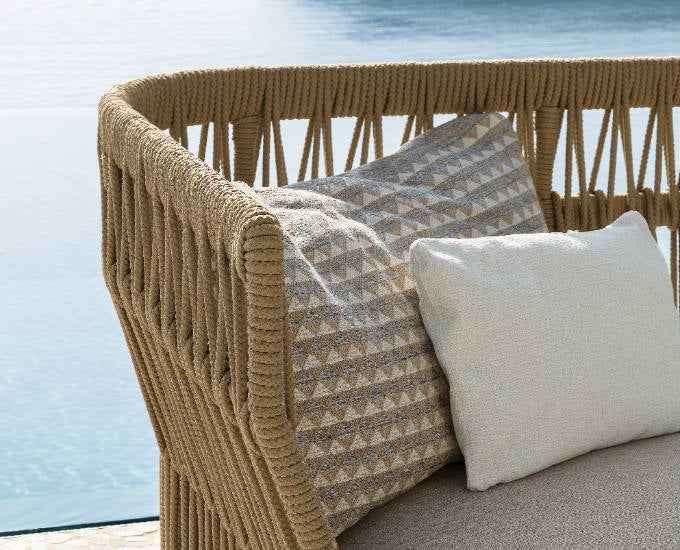 Cliff Talenti sofa pleciona beżowa