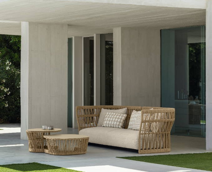 Cliff Talenti sofa pleciona beżowa