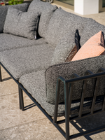 Sofa 3 osobowa metalowa Collier z poduszkami