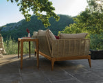 Cruise teak sofa