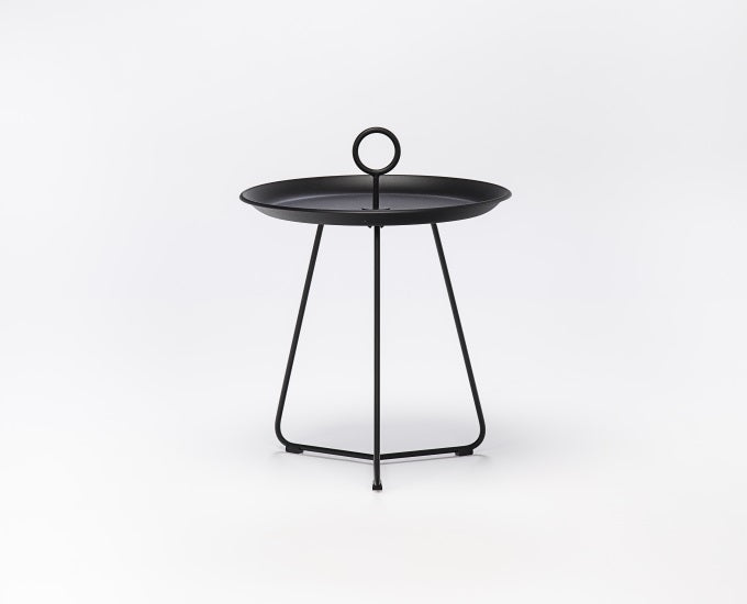 Eyelet stolik czarny