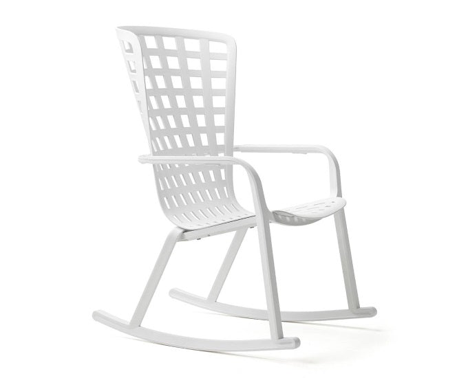 fotel bujany Folio biały