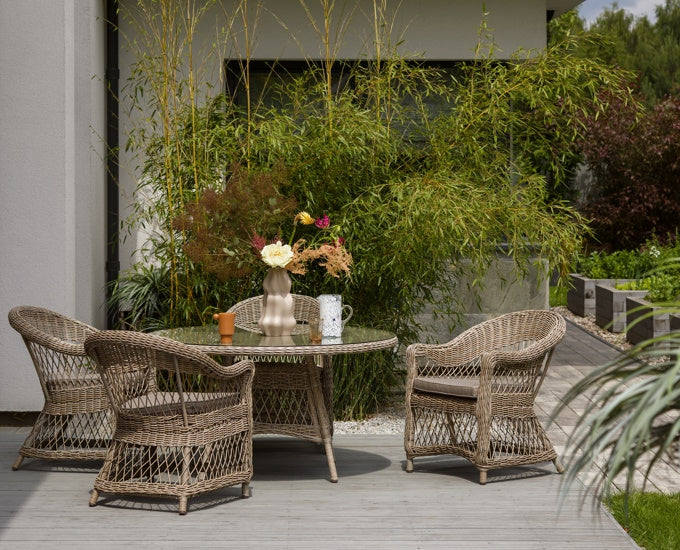 Kamomil stół tarasowy beżowy