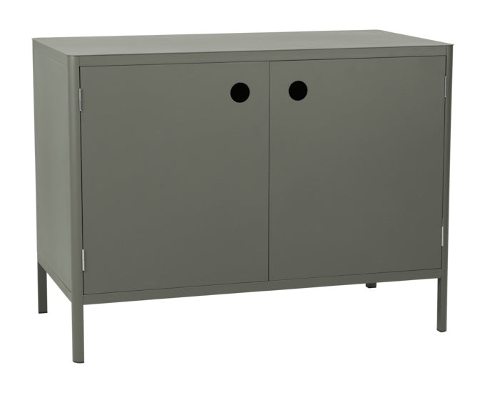 kuchnia ogrodowa aluminiowa Kelia z szafką zielona 