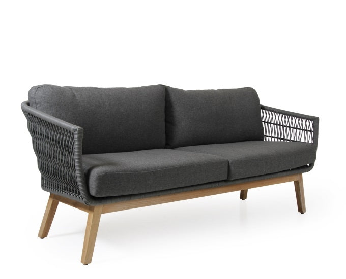 sofa Kent z okrągłego technorattanu