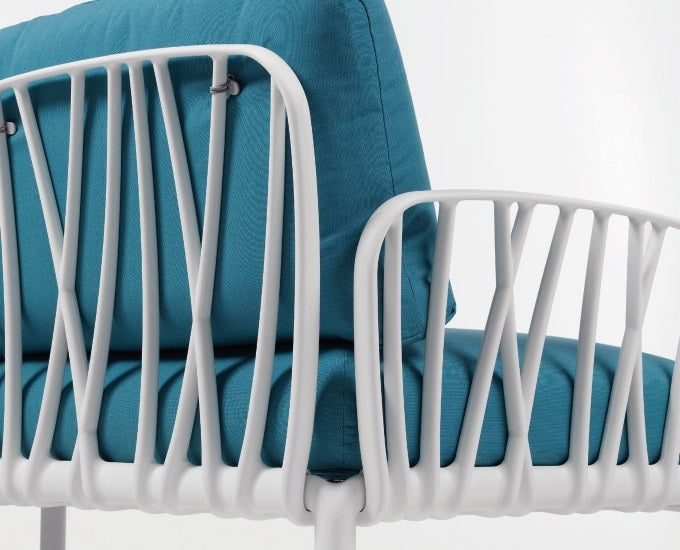 Komodo oparcie białe