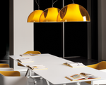 Lampa wisząca L002S / BA od włoskiego Pedrali, nowoczesny design, przeznaczona do wnętrz.