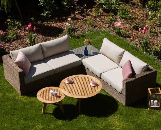 Narożnik technorattan Le Mans