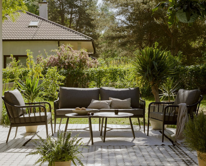 czarny zestaw wypoczynkowy Lens