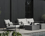 Lerbeget sofa grafitowa