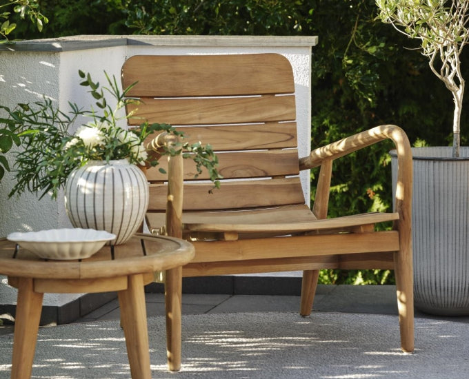 fotel teak Lilja