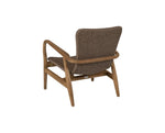 fotel teak technorattan Lilja