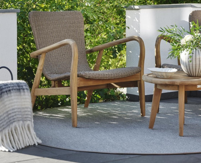 fotel teak Lilja