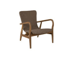 fotel teak technorattan Lilja