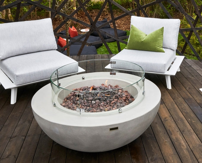 okrągłe palenisko gazowe Lunar Bowl