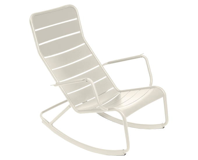 fotel bujany Luxembourg jasno szary