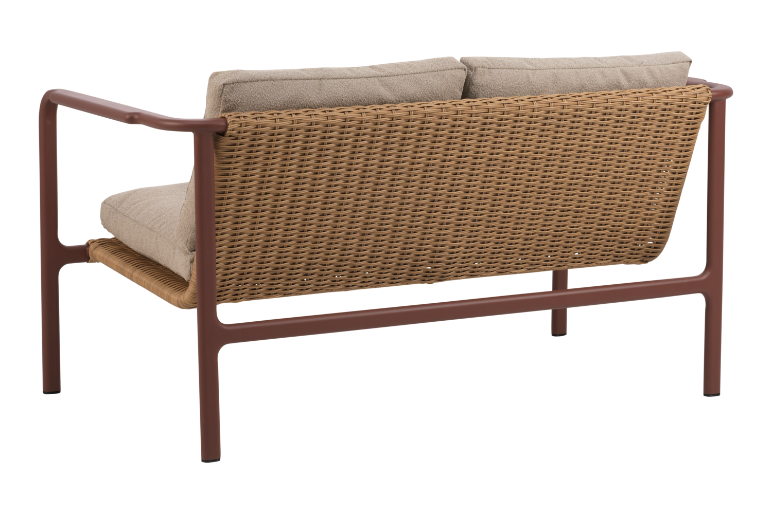 Mała sofa ogrodowa 2 osobowa Motty