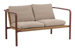Mała sofa ogrodowa 2 osobowa Motty