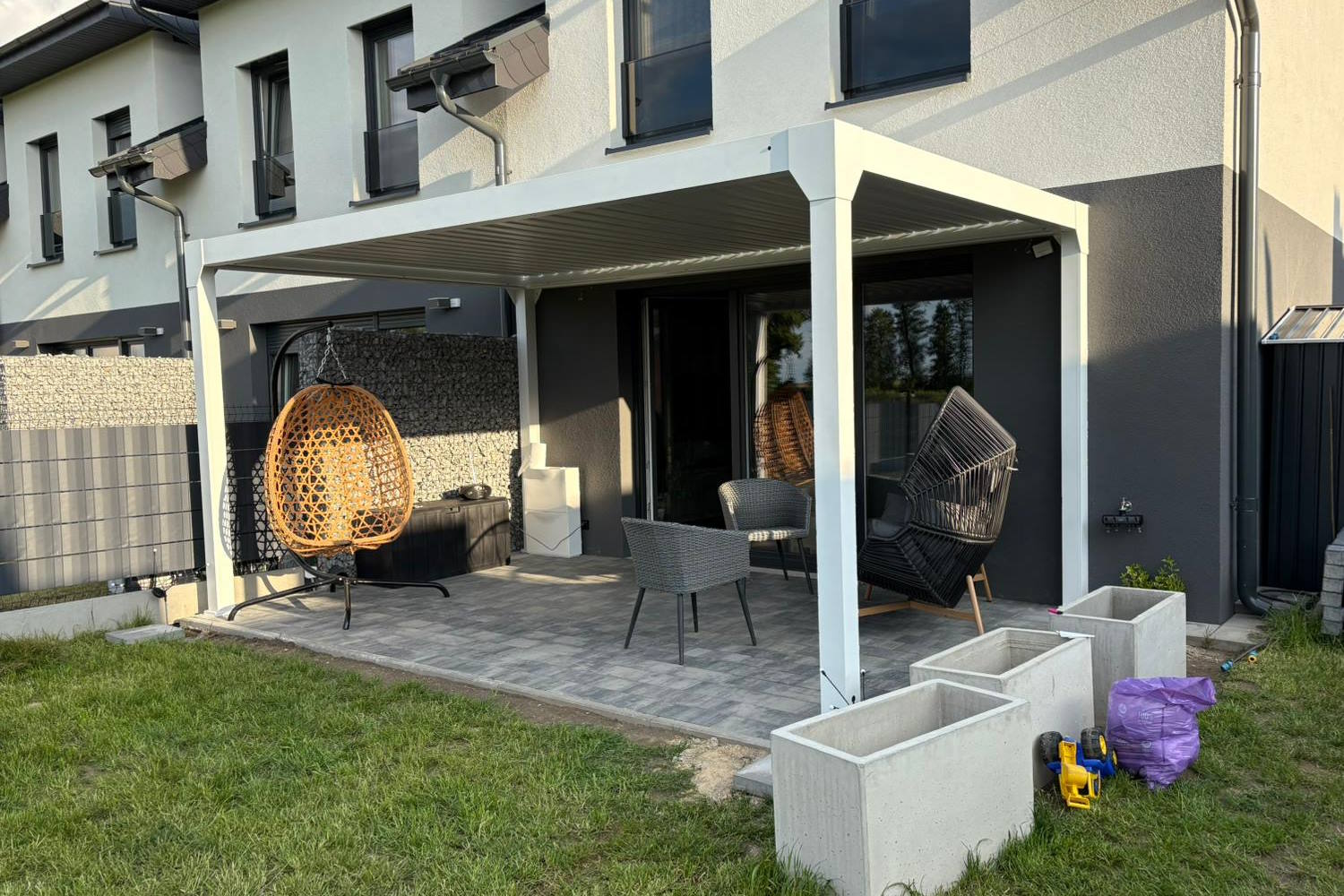 Pergola lamelowa elektryczna Monaco 6x3