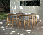 Moon Teak zestaw obiadowy