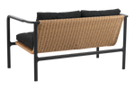 Mała sofa ogrodowa 2 osobowa Motty