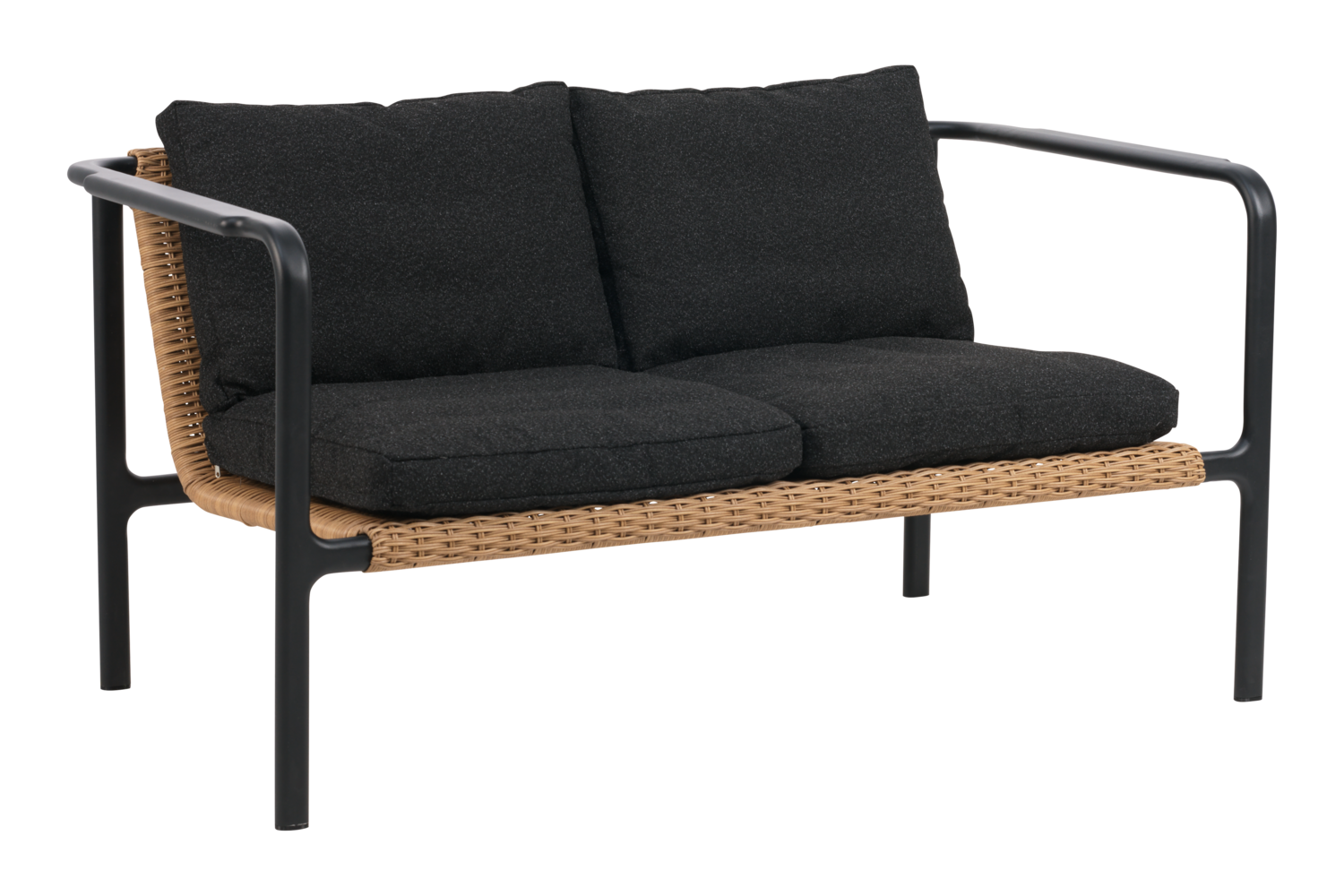 Mała sofa ogrodowa 2 osobowa Motty