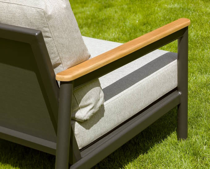 Nashville aluminium teak