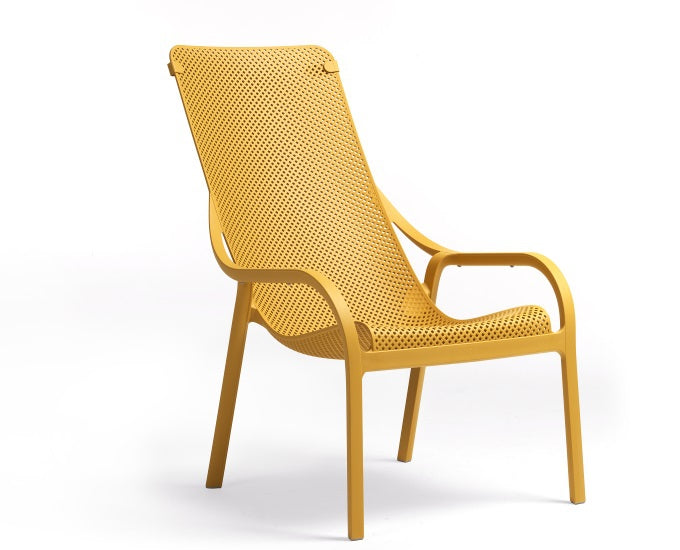 Nardi Net lounge musztardowe