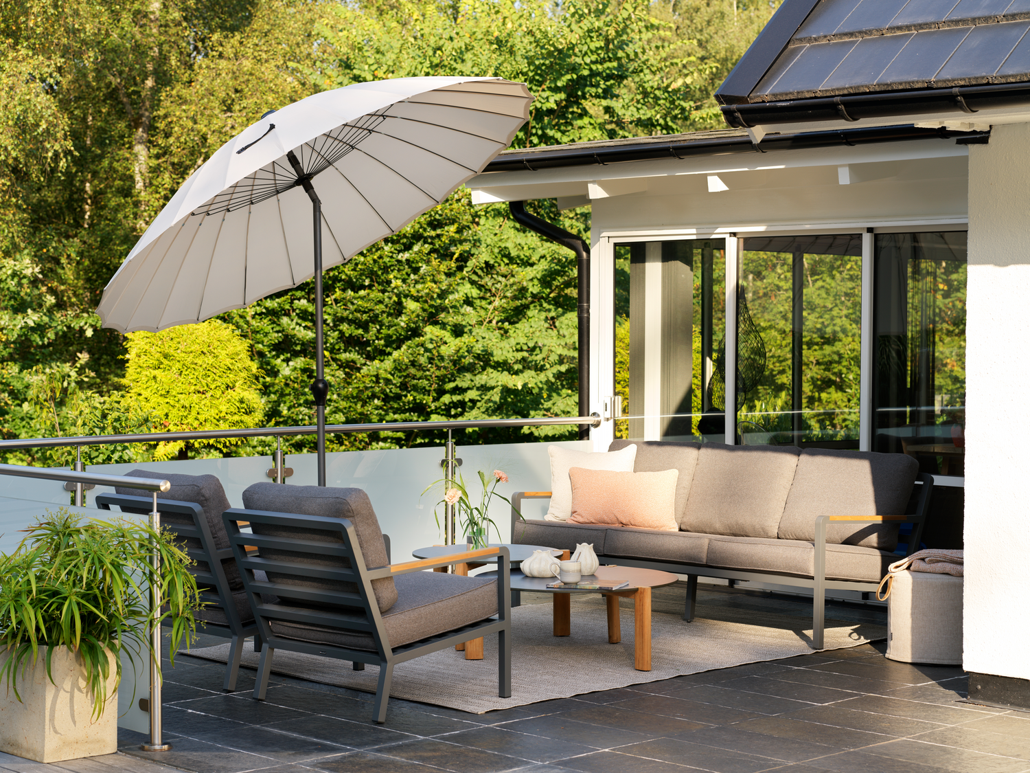 Zestaw wypoczynkowy ogrodowy Nova