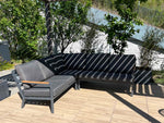 Narożnik aluminium teak Nova