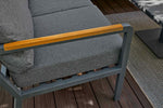 Narożnik aluminium teak Nova