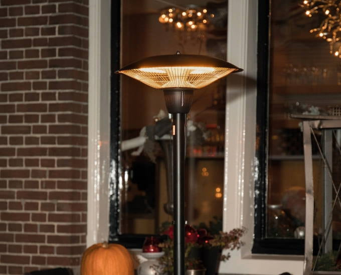 Ogrzewacz czarny Barcelona