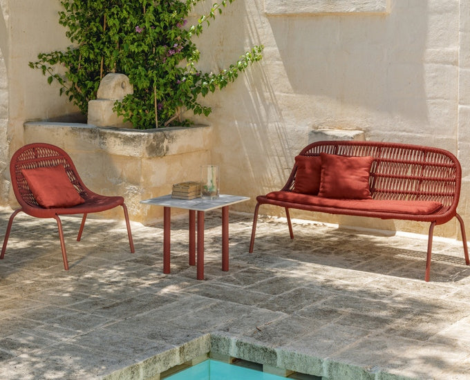 Panama sofa czerwona
