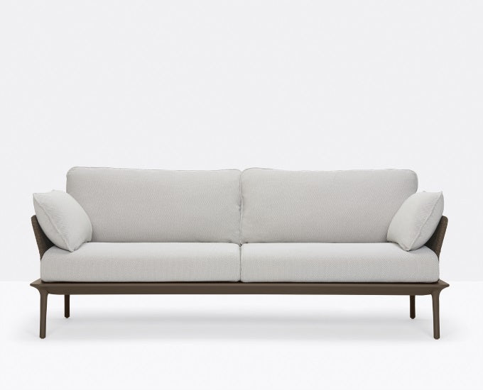 sofa Reva Twist brązowa