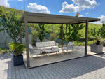 Ręczna pergola lamelowa 5,2×3 Saint Tropez