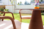 Ikon Twist Pedrali – stół outdoor ze sznurem