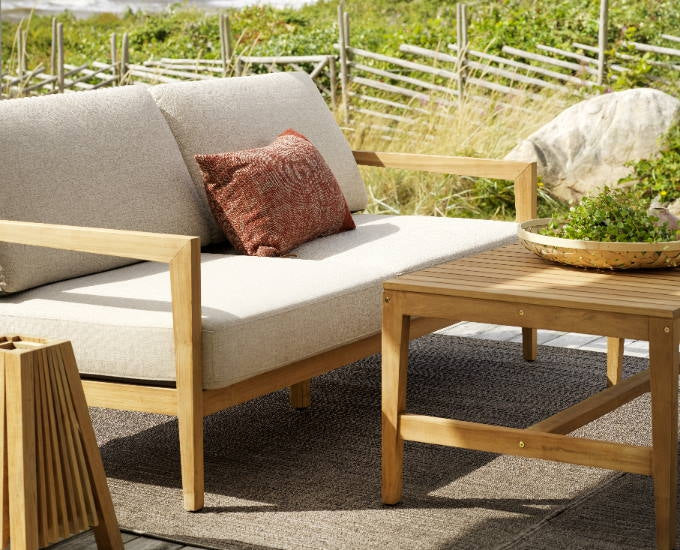 teak sofa Popular