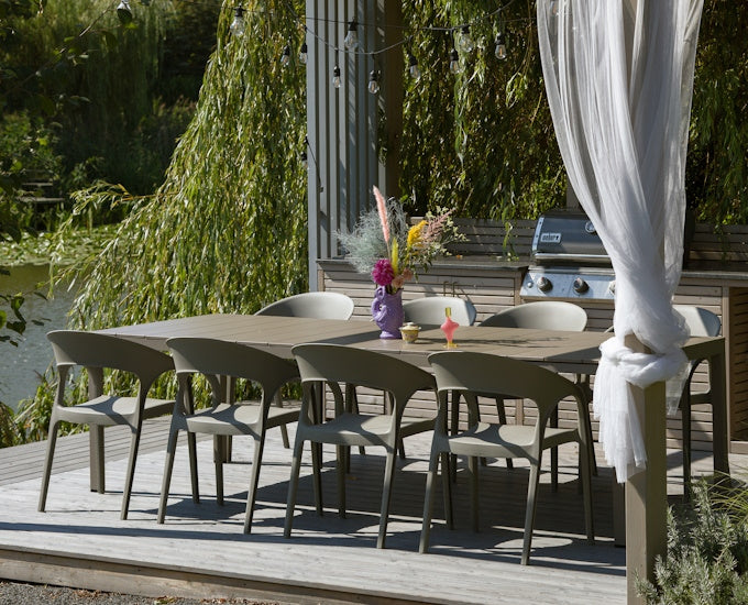 stół rozkładany Nardi Rio Alu 210