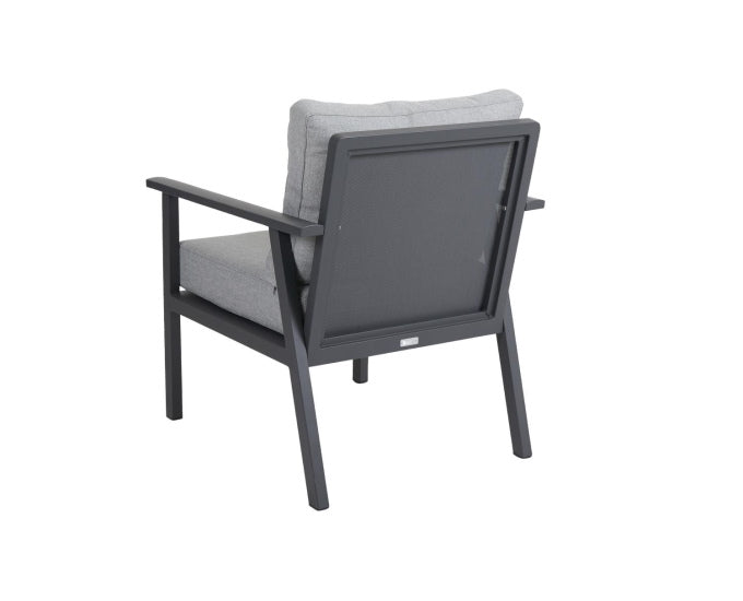 wysoki fotel Samvaro  grafit